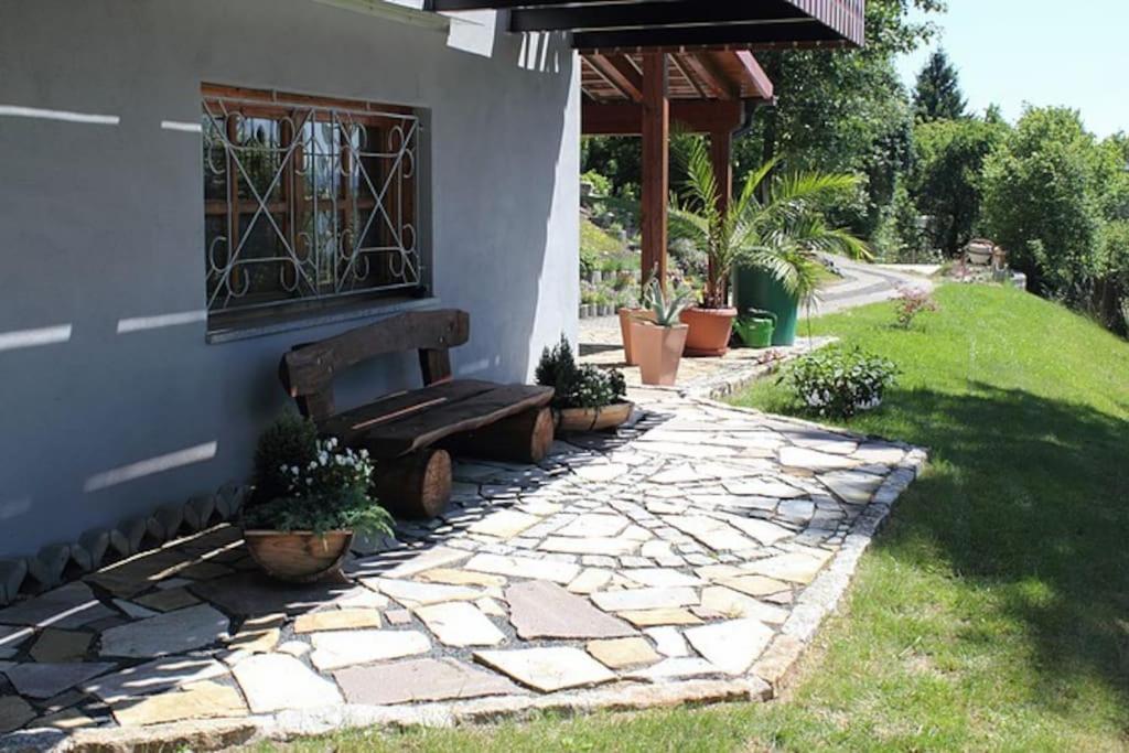 Ferienhaus Sonnenblick Entspannung Mit Sauna Kamin Und Balkon Sonneberg Dış mekan fotoğraf