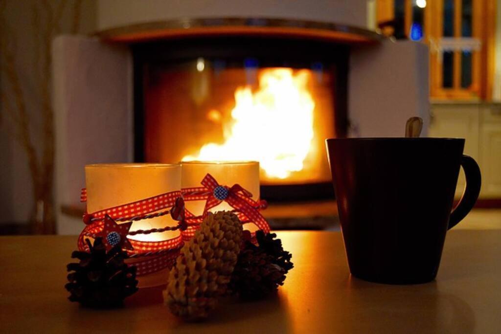 Ferienhaus Sonnenblick Entspannung Mit Sauna Kamin Und Balkon Sonneberg Dış mekan fotoğraf